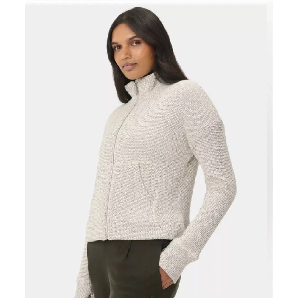 Sweaty Betty Restful Boucle Zip Through Jacket